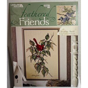 Leisure Arts Cross Stitch Pattern Feathered Friends By Christina Smith